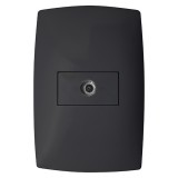 Conjunto Coaxial Antena 4x2 - (HOME PRETO GRAFITE)